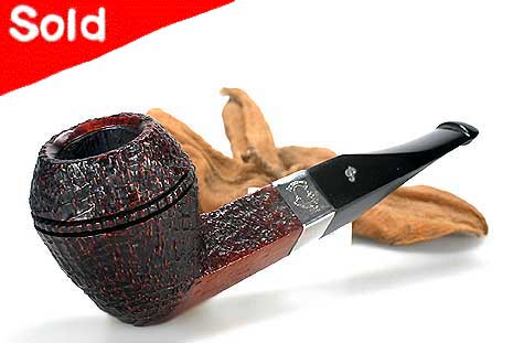 Peterson Sherlock Holmes Baker Street Lip-bit Sandblast 9mm Filt